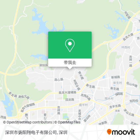 深圳市扬阳翔电子有限公司地图