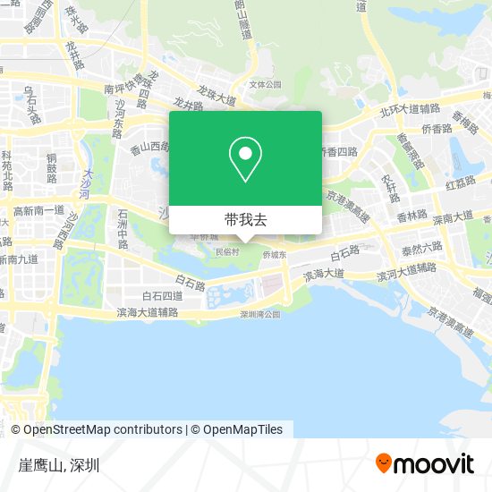 崖鹰山地图