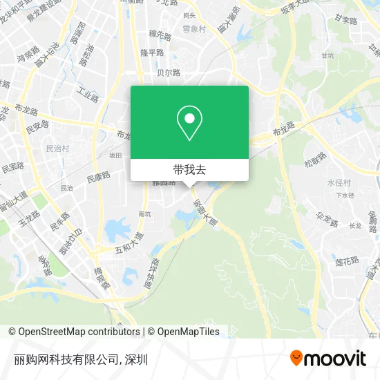 丽购网科技有限公司地图