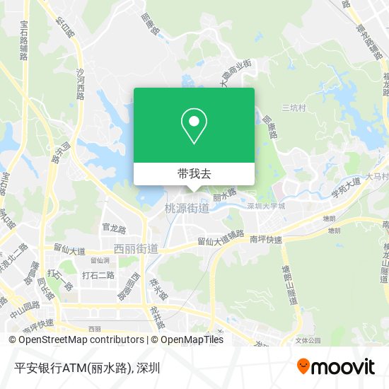 平安银行ATM(丽水路)地图