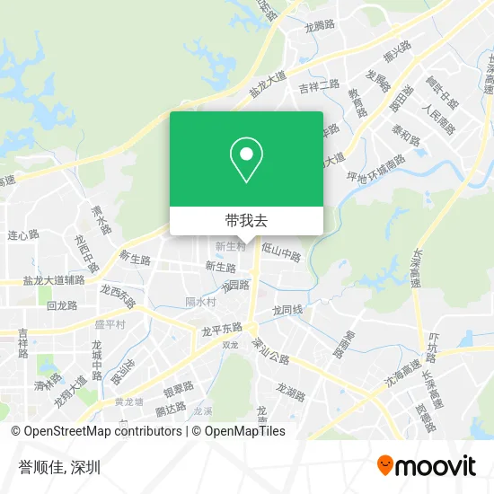 誉顺佳地图