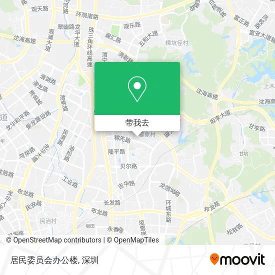 居民委员会办公楼地图