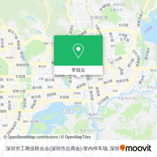 深圳市工商业联合会(深圳市总商会)-室内停车场地图