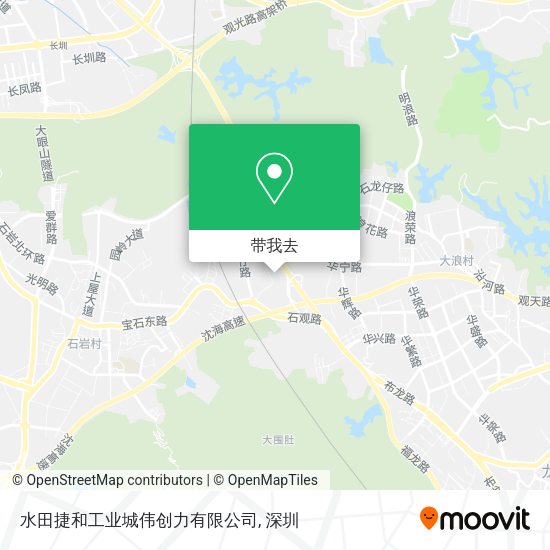 水田捷和工业城伟创力有限公司地图
