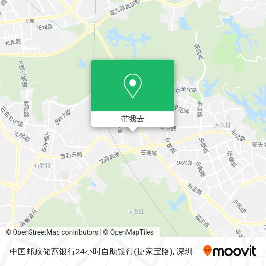 中国邮政储蓄银行24小时自助银行(捷家宝路)地图