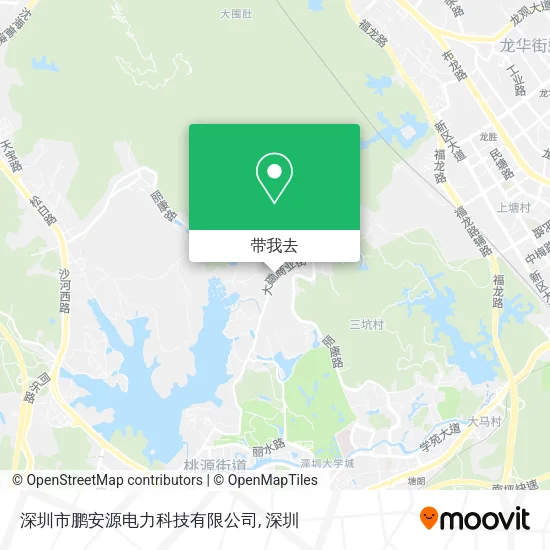 深圳市鹏安源电力科技有限公司地图