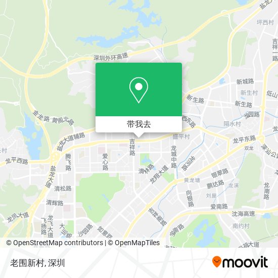老围新村地图