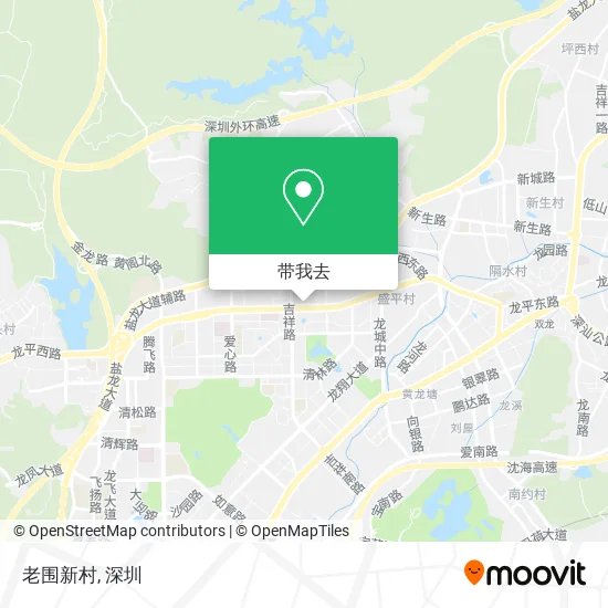 老围新村地图