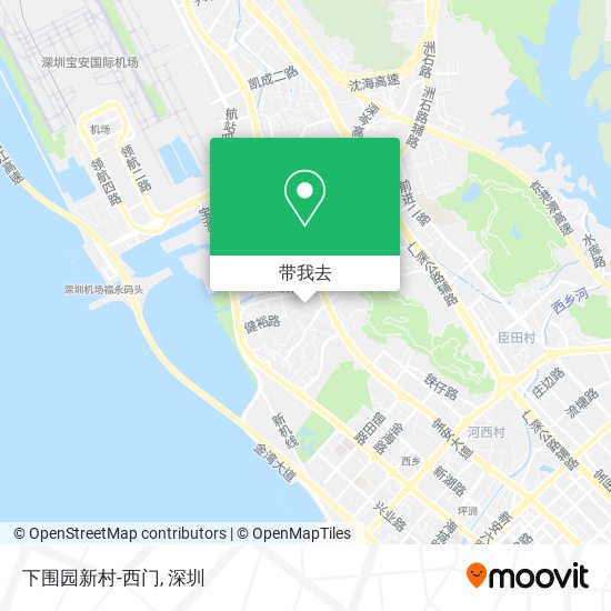 下围园新村-西门地图