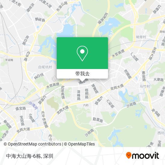 中海大山海-6栋地图