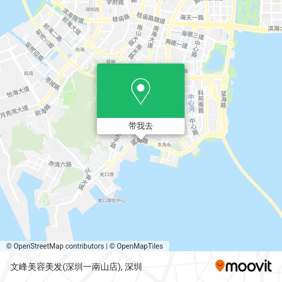 文峰美容美发(深圳一南山店)地图