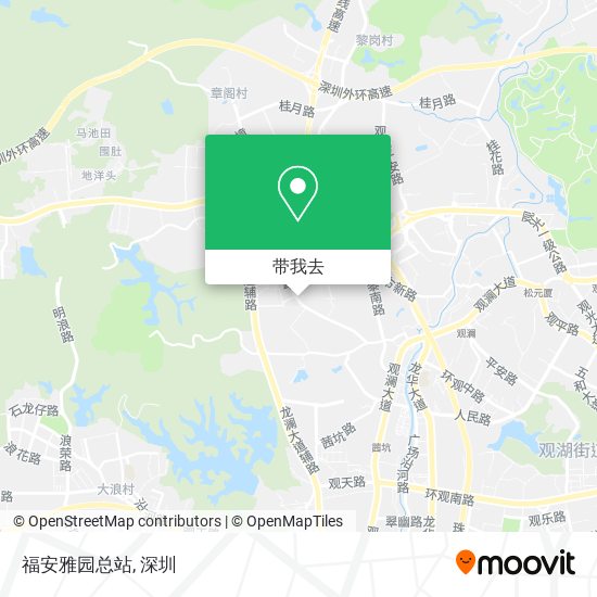 福安雅园总站地图