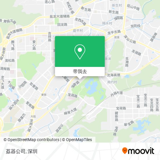 荔器公司地图