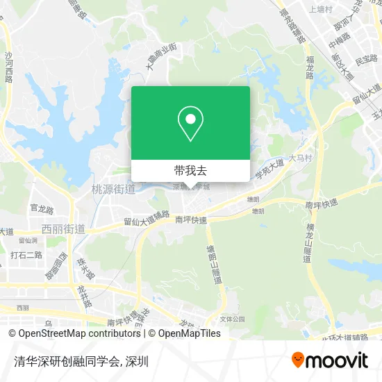 清华深研创融同学会地图