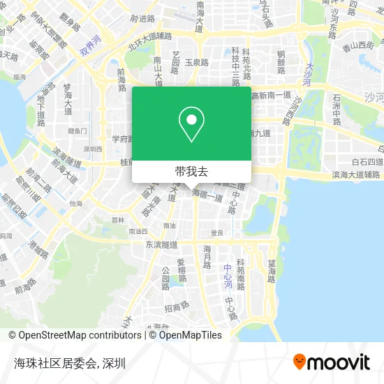 海珠社区居委会地图