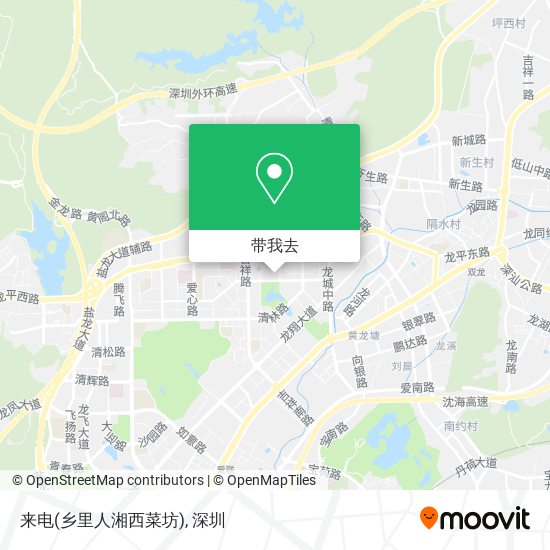 来电(乡里人湘西菜坊)地图