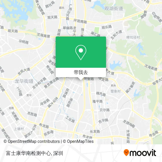 富士康华南检测中心地图