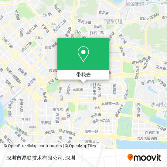 深圳市易联技术有限公司地图