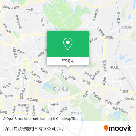 深圳易联智能电气有限公司地图