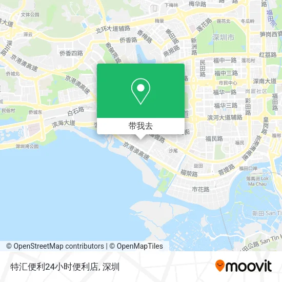 特汇便利24小时便利店地图