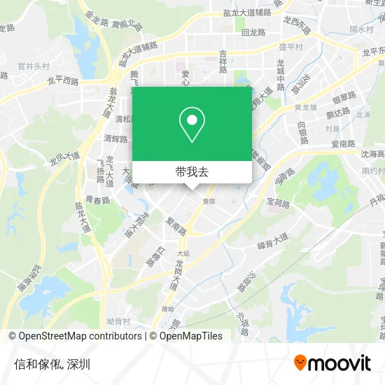 信和傢俬地图