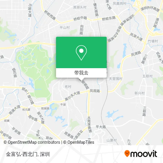 金富弘-西北门地图