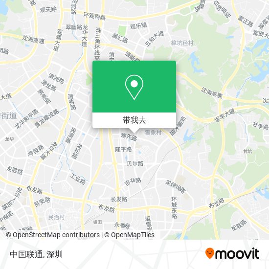 中国联通地图