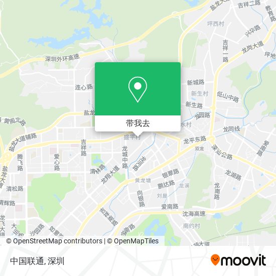 中国联通地图