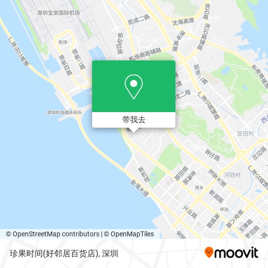 珍果时间(好邻居百货店)地图