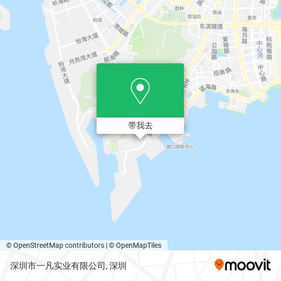 深圳市一凡实业有限公司地图