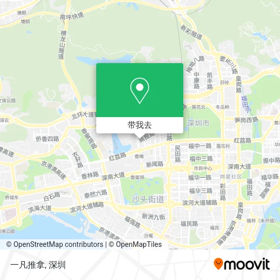 一凡推拿地图