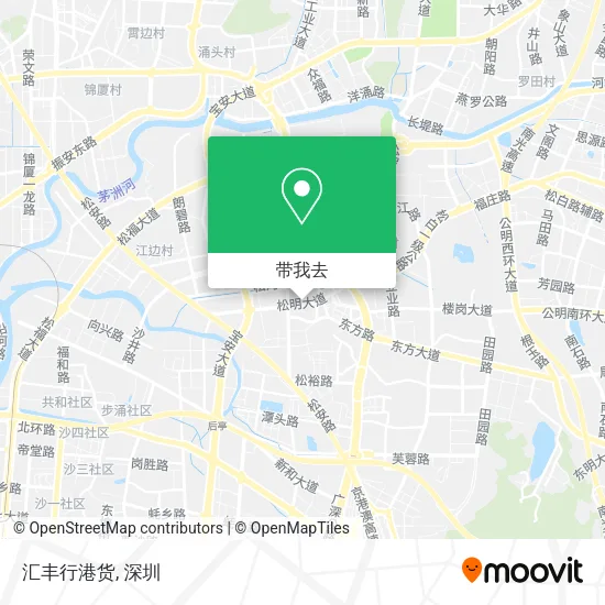 汇丰行港货地图
