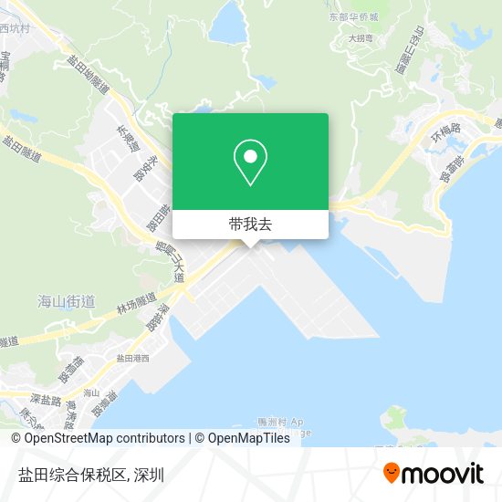 盐田综合保税区地图