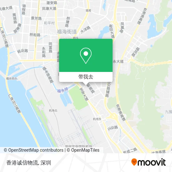 香港诚信物流地图