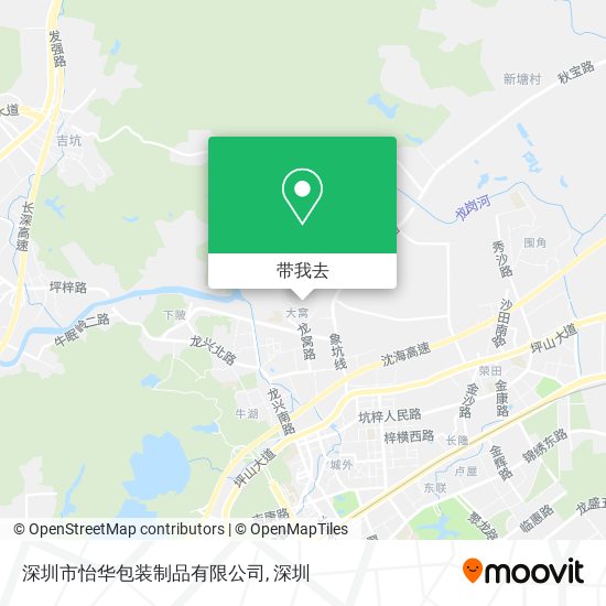 深圳市怡华包装制品有限公司地图