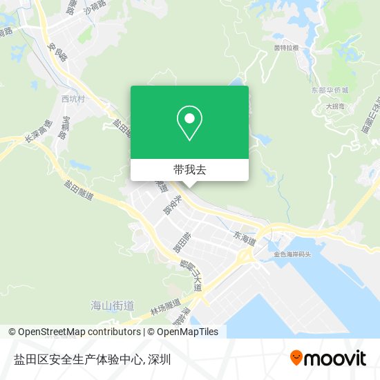 盐田区安全生产体验中心地图