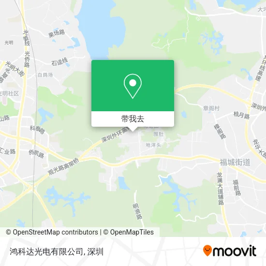 鸿科达光电有限公司地图