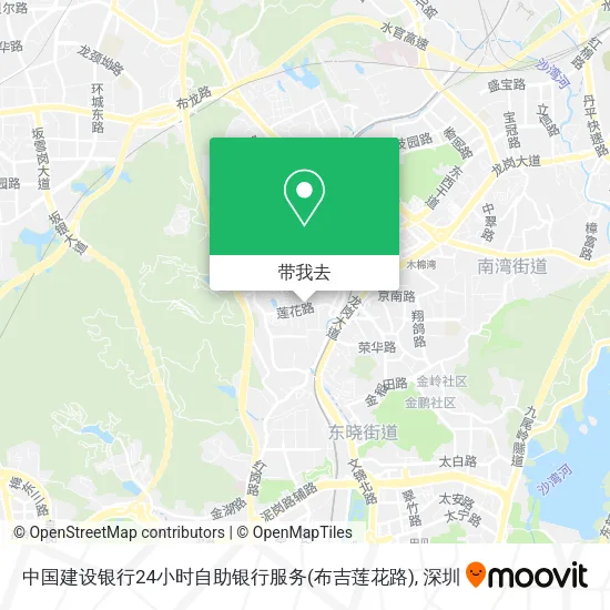 中国建设银行24小时自助银行服务(布吉莲花路)地图