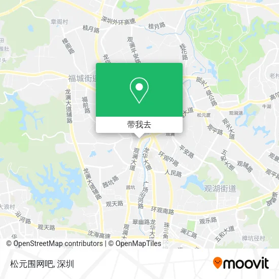 松元围网吧地图