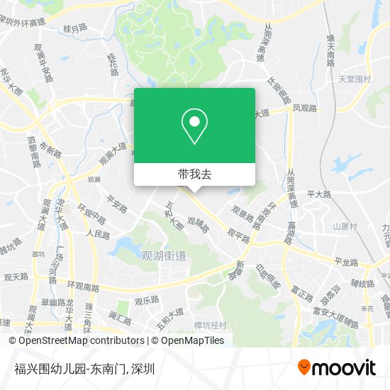 福兴围幼儿园-东南门地图
