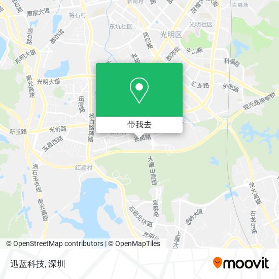迅蓝科技地图