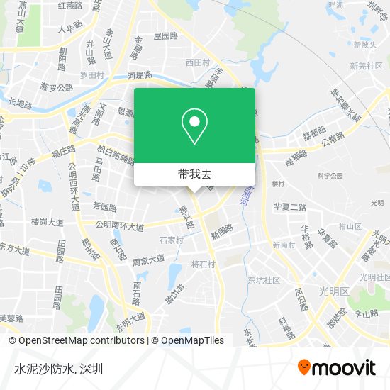 水泥沙防水地图