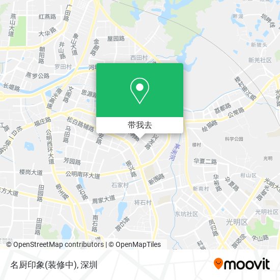 名厨印象(装修中)地图
