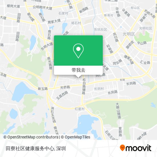 田寮社区健康服务中心地图