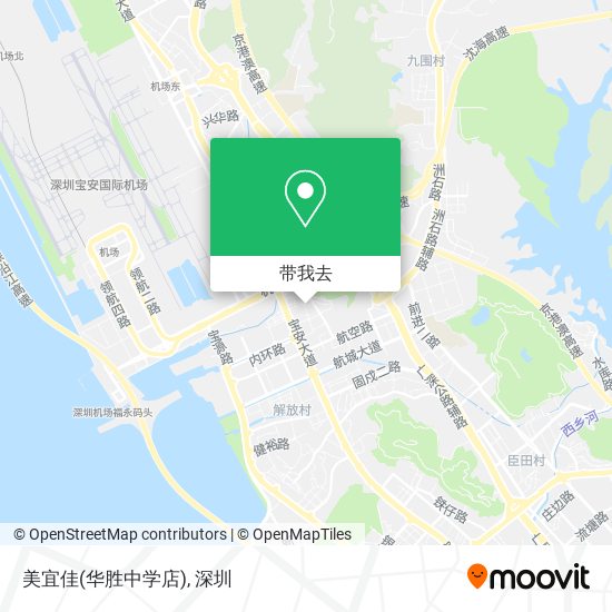 美宜佳(华胜中学店)地图