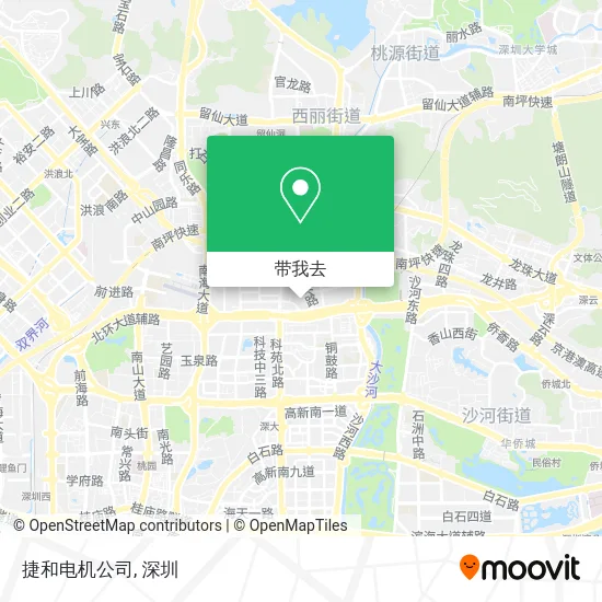 捷和电机公司地图