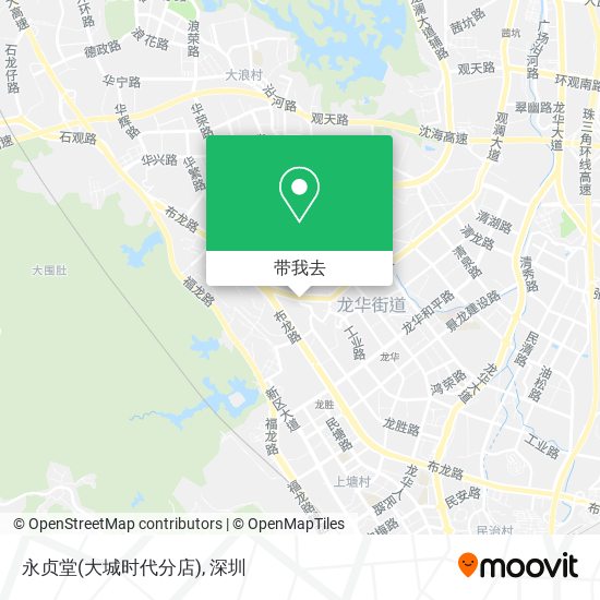 永贞堂(大城时代分店)地图