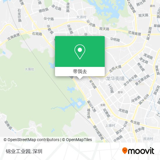 锦业工业园地图
