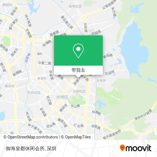 御海皇都休闲会所地图