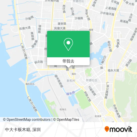 中大卡板木箱地图